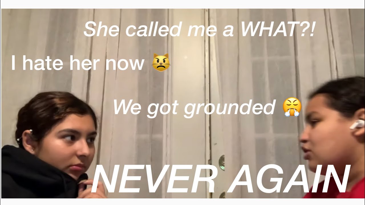 Whisper Challenge (Sister Edition) We got introuble :(