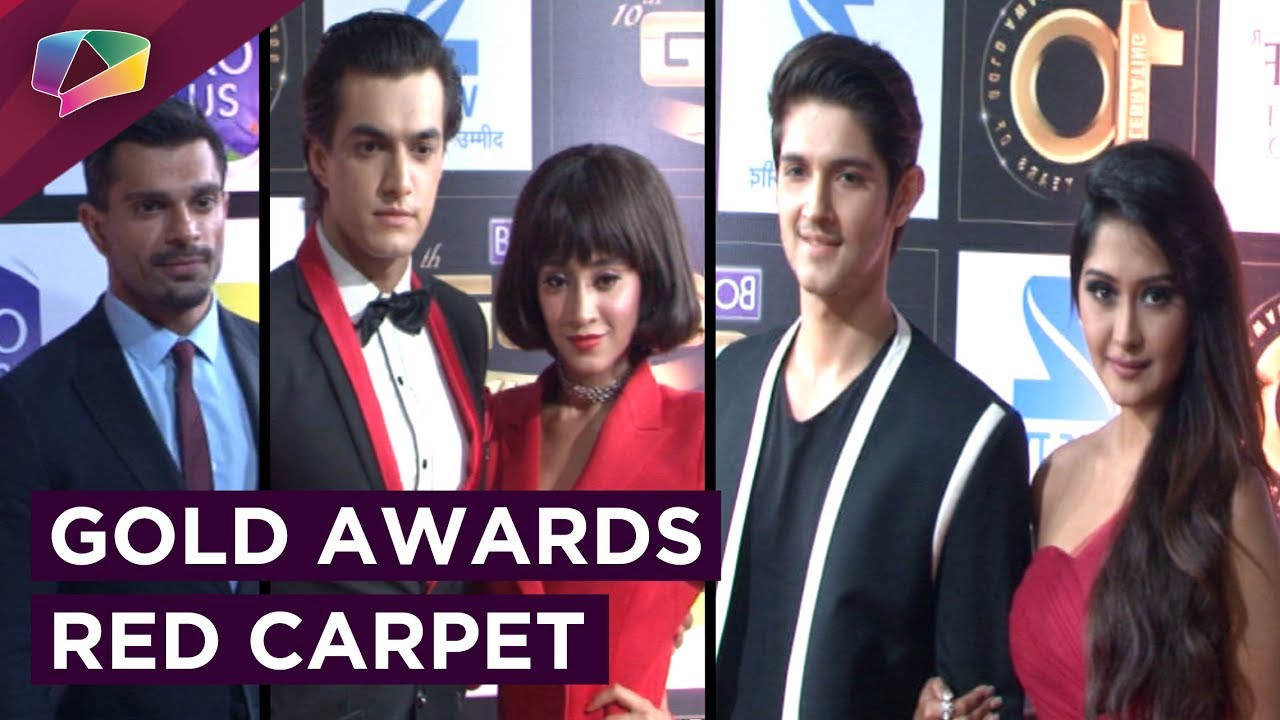 Zee Tv's Gold Awards Full Star Studded Red Carpet Event