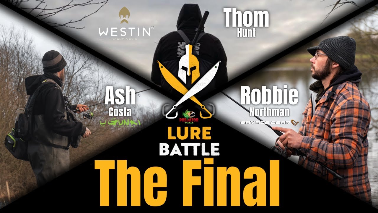 Lure Battle - THE FINAL! - Thom Hunt (Westin), Robbie Northman (Savage Gear) and Ash Costa (Gunki)