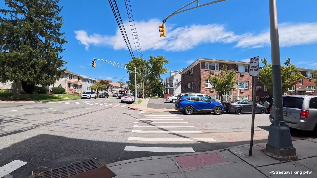 Walking in usa beautiful streets 