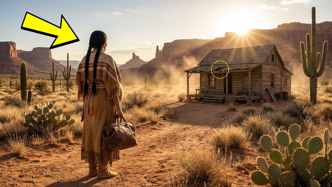 Expulsada de la tribu embarazada por el jefe, la viuda apache halló una cabaña… y cambió todo
