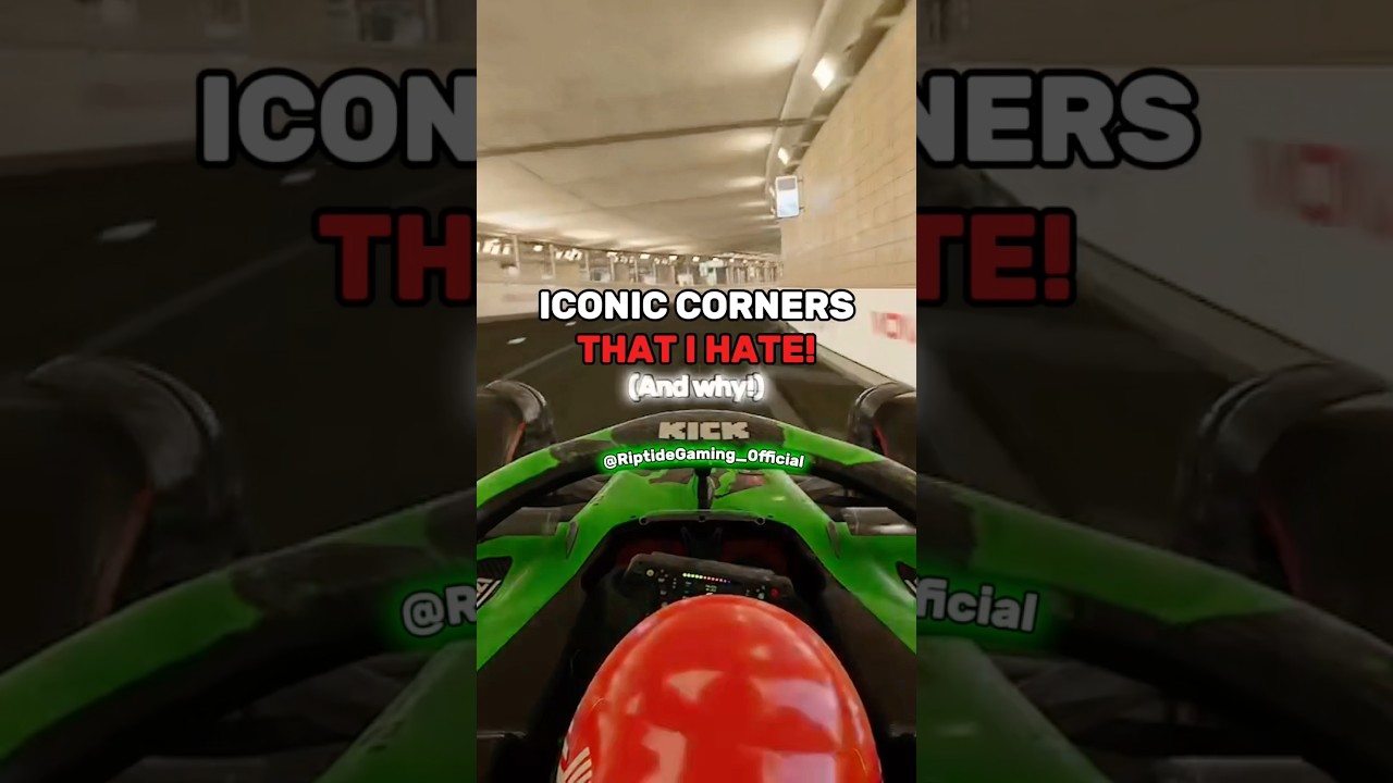 THE WORST Corners on the Caldenar! 😡 #f1 #f12025 #iconic #corners #hate #opinion #comment #shorts