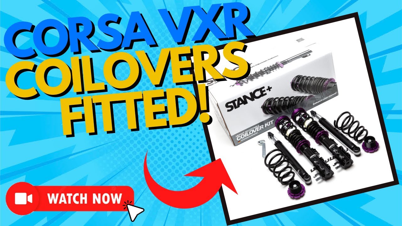 VAUXHALL CORSA VXR — установлены койловеры Stance! Плюс выхлоп Cobra!