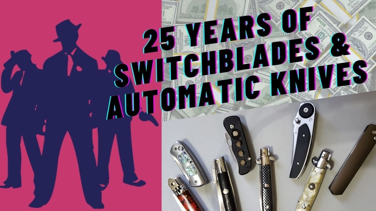 25 Years of Italian Stiletto Switchblade and Automatic Knives Collection