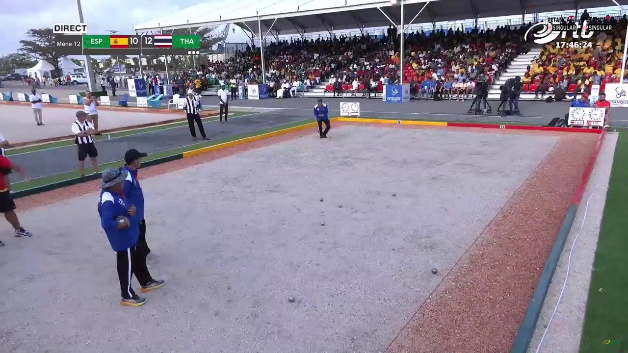 FINAL DEL MUNDIAL TRIPLETAS MASCULINO. ESPAÑA VS THAILANDIA