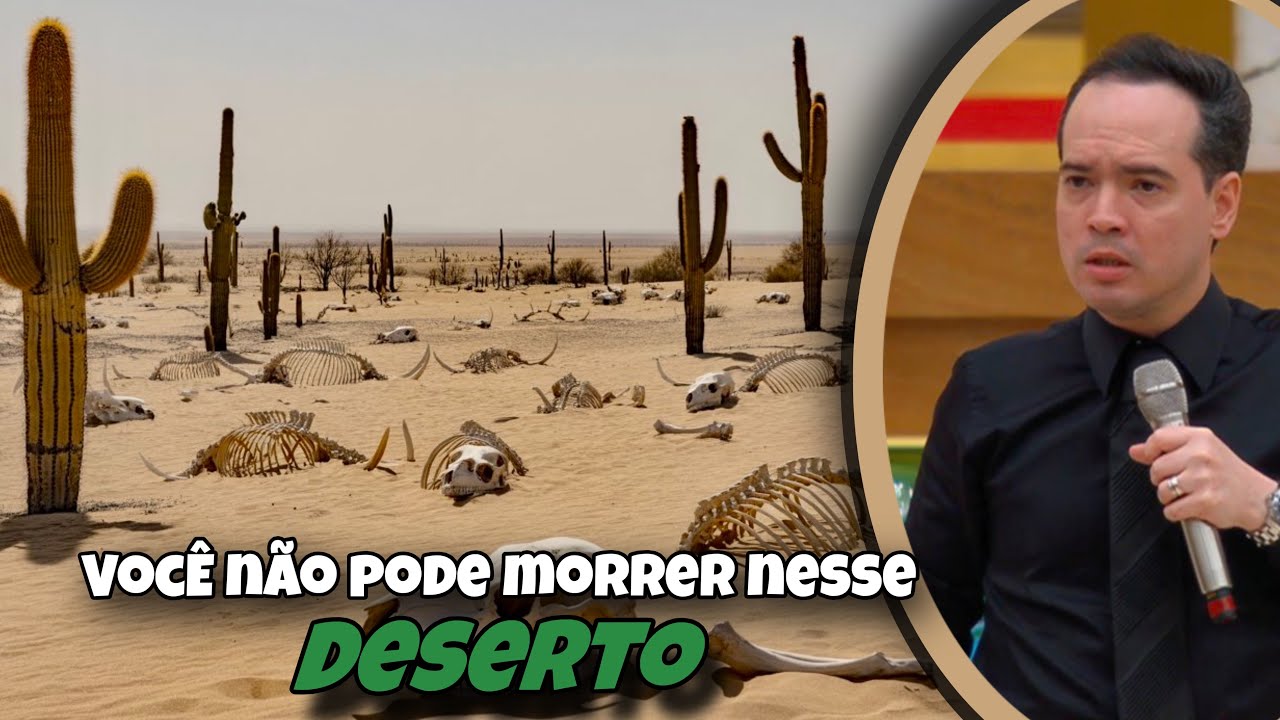 O QUE FAZER QUANDO ESTAMOS NO DESERTO? | Pastor Menezes Bessa