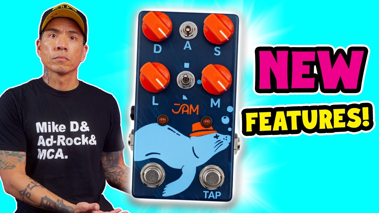 JAM Pedals Harmonious Monk MK2 | Harmonic + Amplitude Tremolo