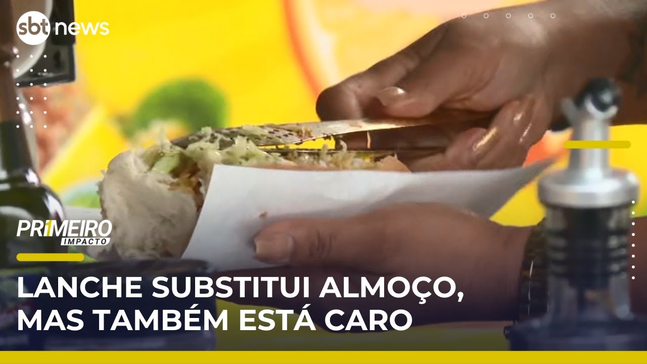 Preço dos lanches dispara e deixa comida de rua mais cara | Primeiro Impacto (23/04/25)