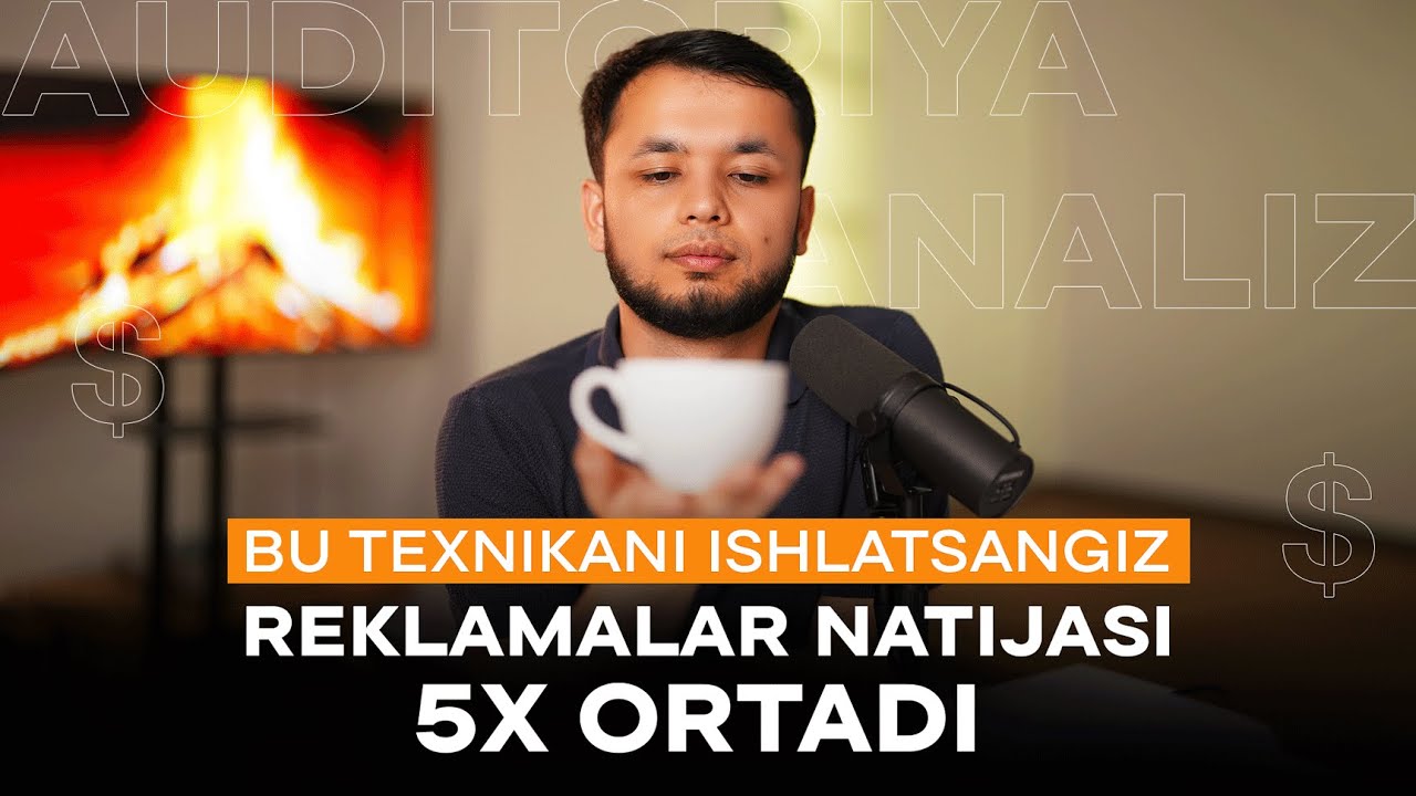 Qalovini topsang qor ham yonadi | Auditoriyani og‘rig‘ini topsangiz, istalgan narsa sotiladi
