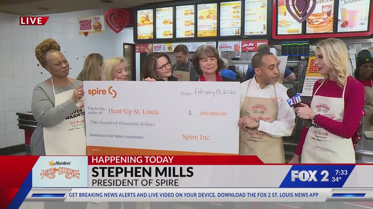 Spire donates to HeatUpSt.Louis
