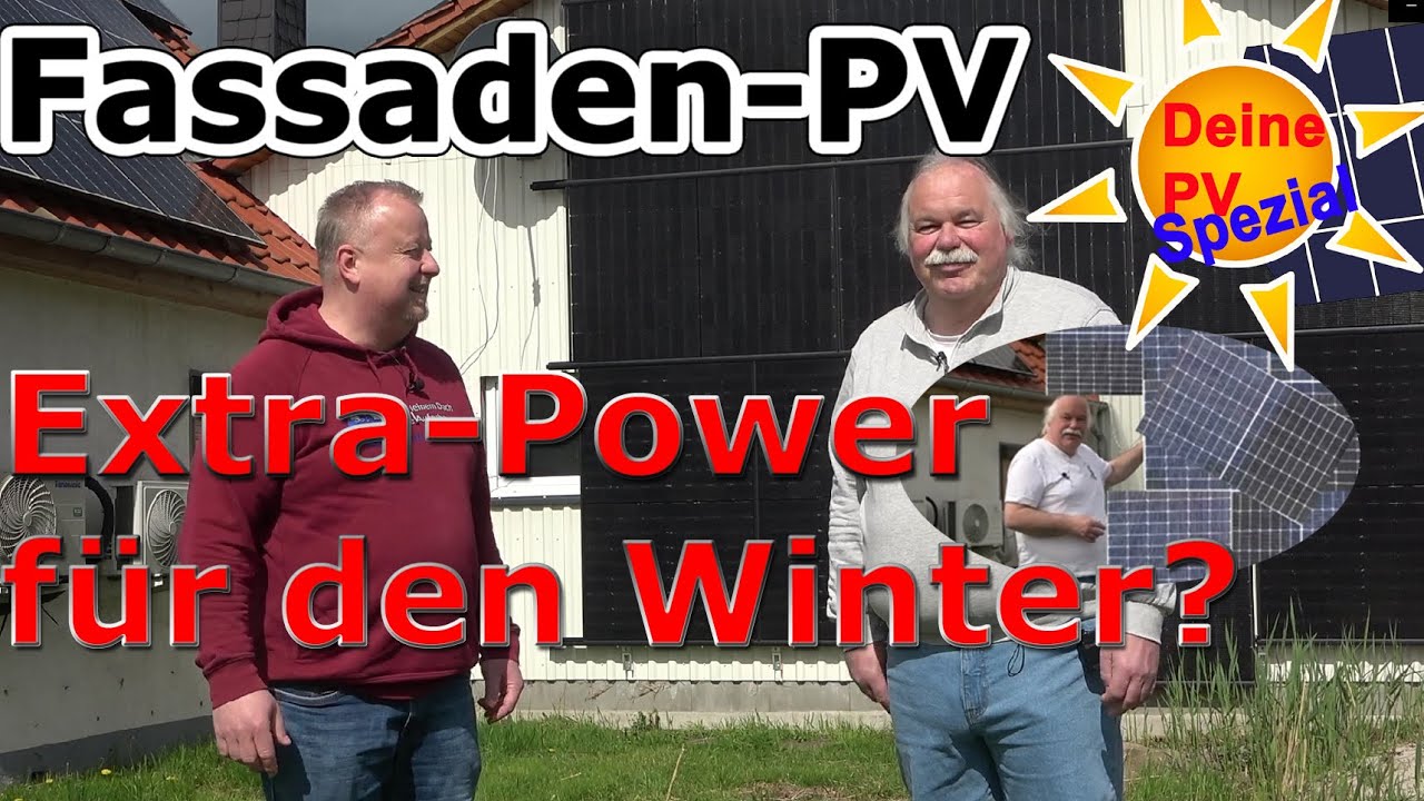 Zeig deine Photovoltaik spezial: Bringt Fassaden-PV den Energie-Boost im Winter? @weissnichswelt