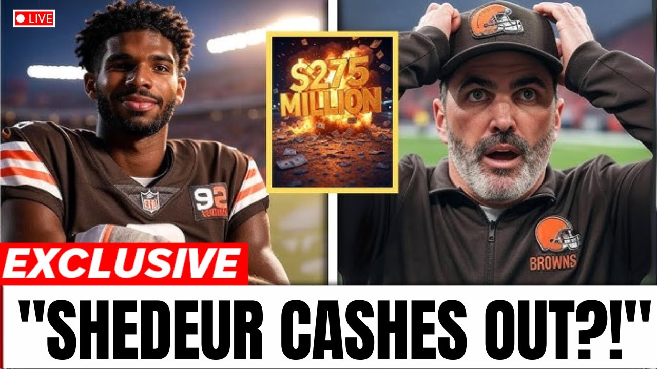 NFL IN SHOCK As Shedeur Sanders THREATENS Cleveland Browns Management FOR NOT Letting HIM START!