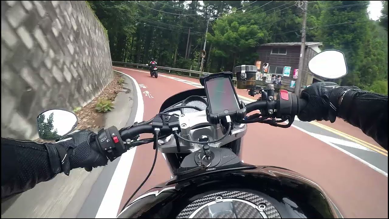 SUZUKI GSR400 | WR'S SLIP-ON Exhaust Sound | Okutama #1