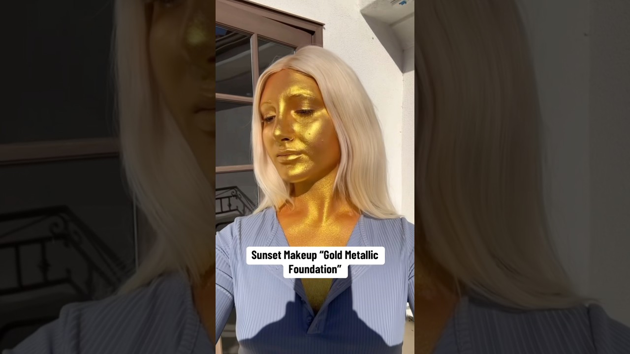 Gold Metallic Foundation 🌟