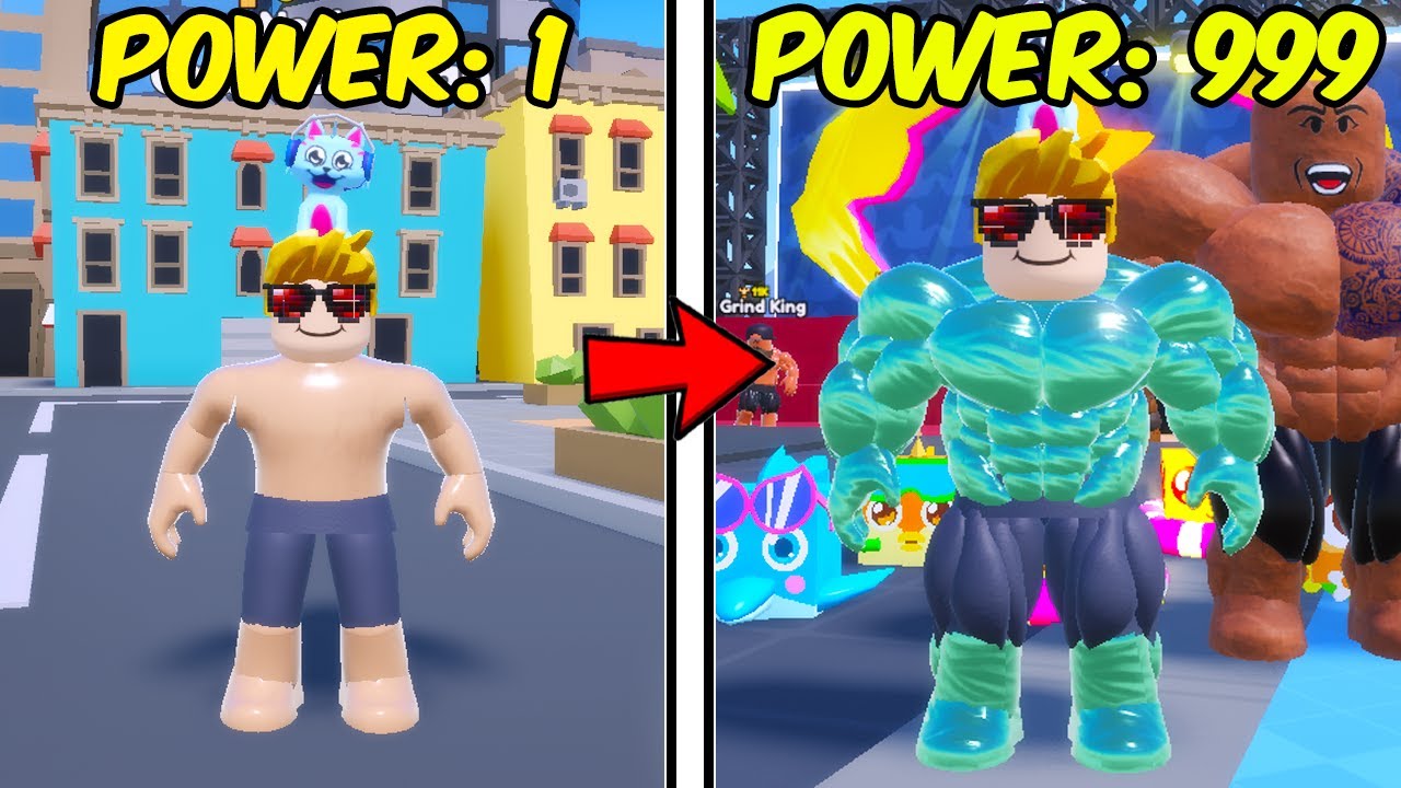 Spending All My Robux To Become The Strongest In Gym Star Simulator