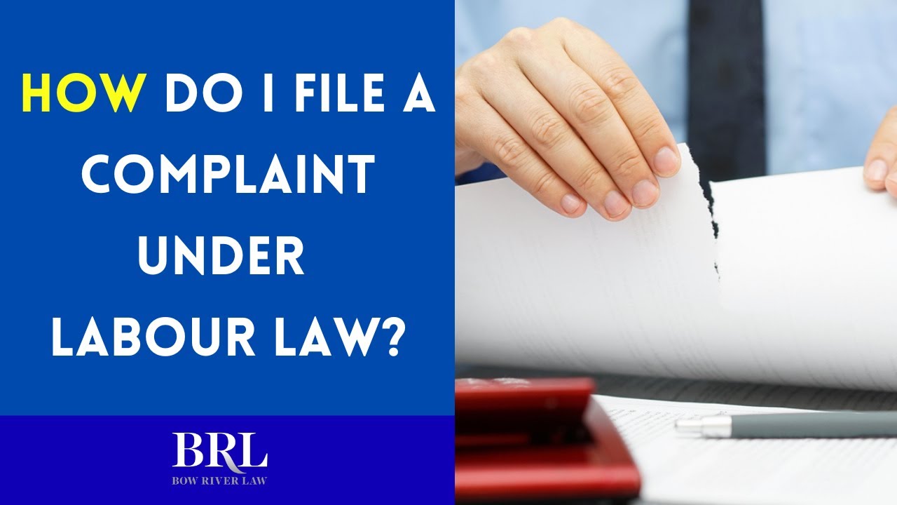 S2 E16: How do I file a complaint under labour law?