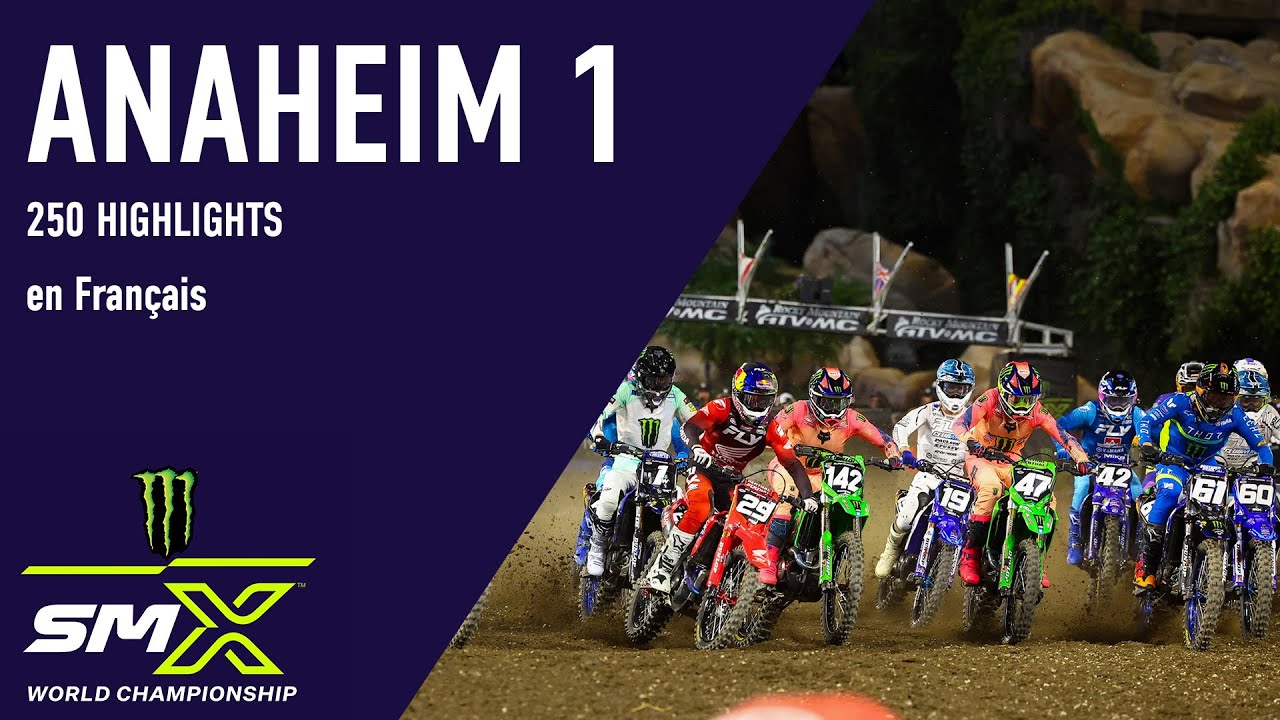 Supercross 2026 - Manche 1 - 250 temps forts En français