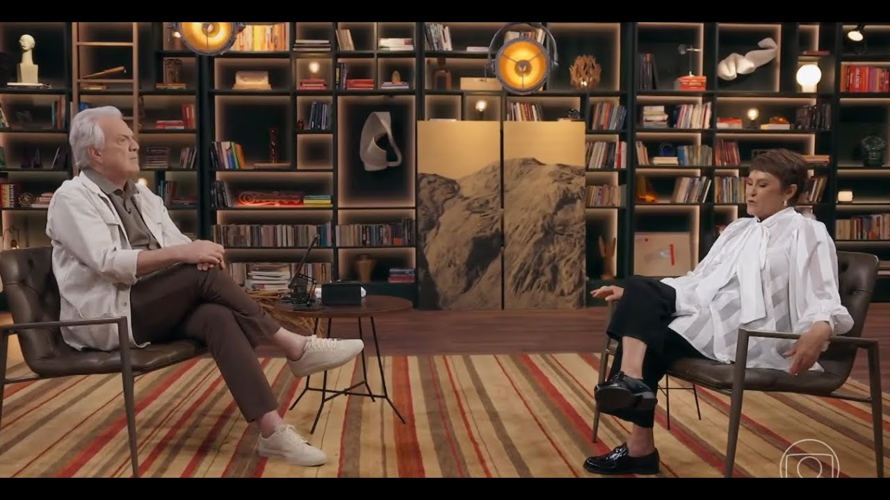 Pedro Bial entrevista M&aacute;rcia Sensitiva | Conversa com Bial