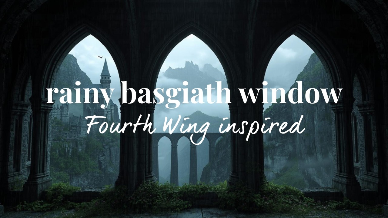 You watch the storm over Basgiath | Fourth Wing inspired ambience (2 Hours)