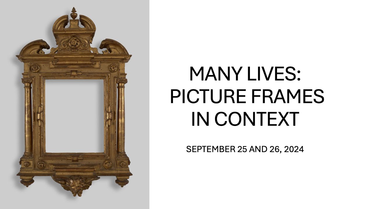Many Lives: Picture Frames in Context – Day 1: Morning Session