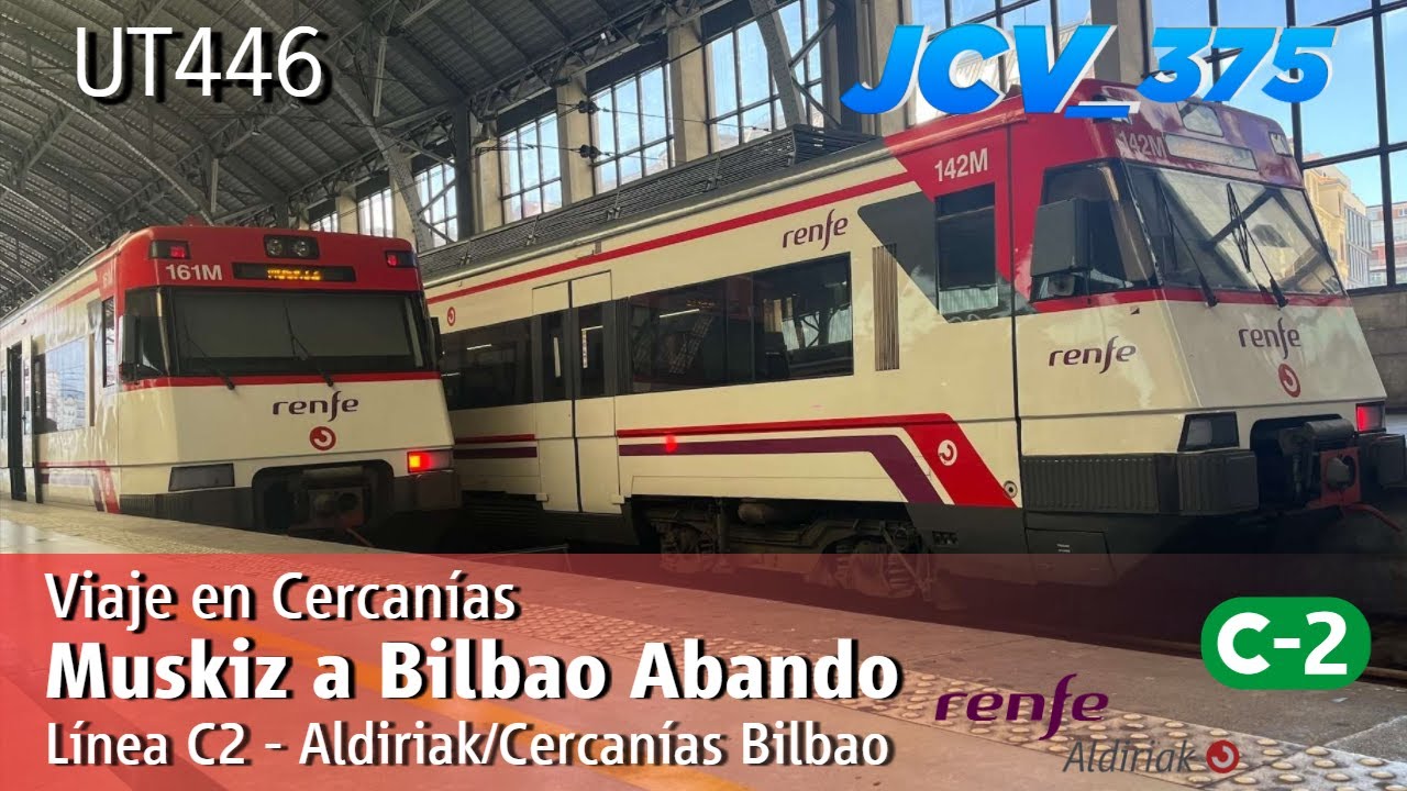 Viajando por el BPT | Viaje en la línea C2 de Cercanías Bilbao (UT446) | JCV_375