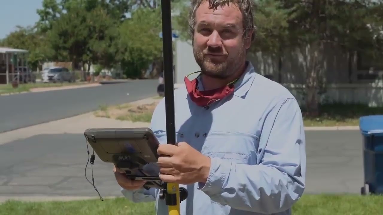 Trimble R12i  Survey Field Test