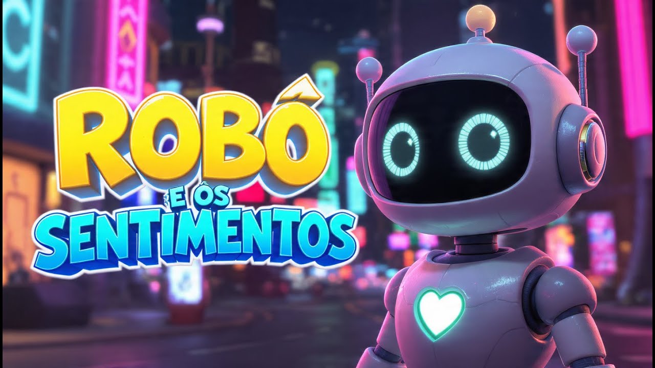 O Robô Que Descobriu os Sentimentos | Música Infantil Educativa 3D