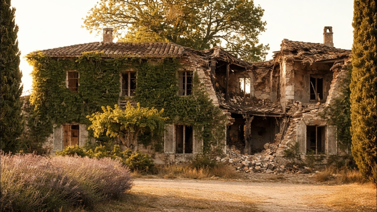 I Turned an Abandoned French Lord's Villa into a Stunning Off-Grid Retreat (ASMR)