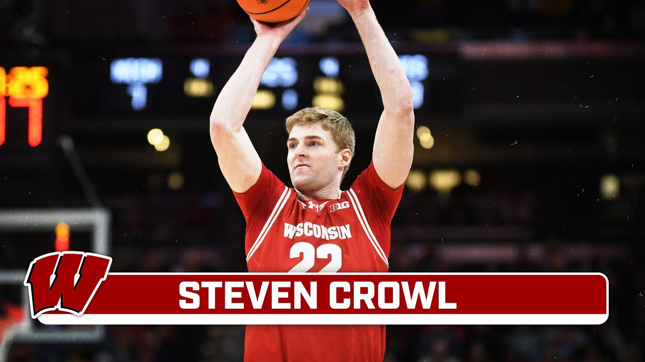 2025 SENIOR HIGHLIGHTS: F Steven Crowl | Wisconsin Basketball