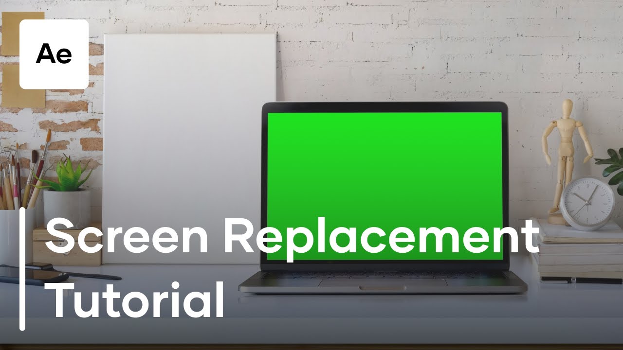 How To Do A Screen Replacement In After Effects - After Effects Screen Replacement Tutorial