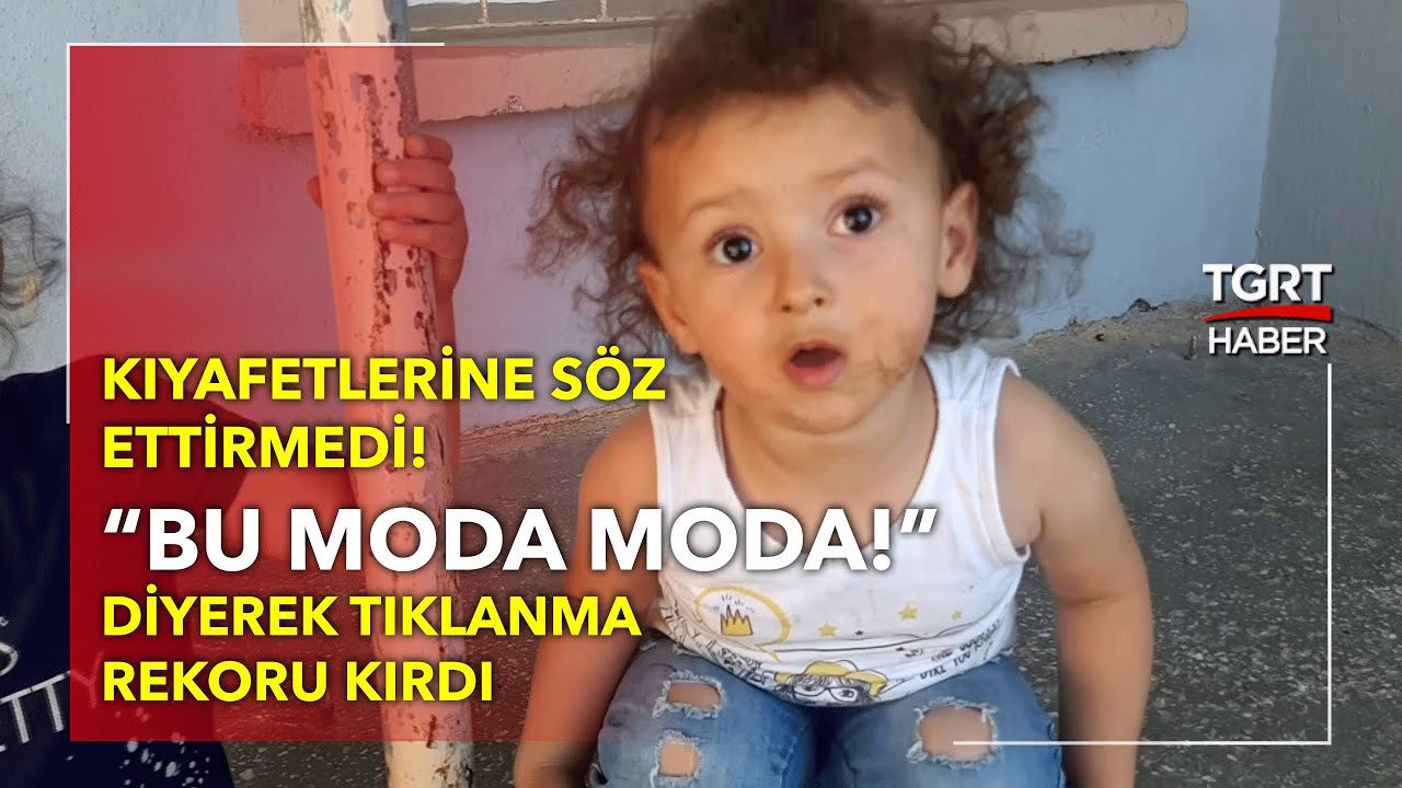 Küçük Kız “Moda Moda” Dedi Sosyal Medya Fenomeni Oldu