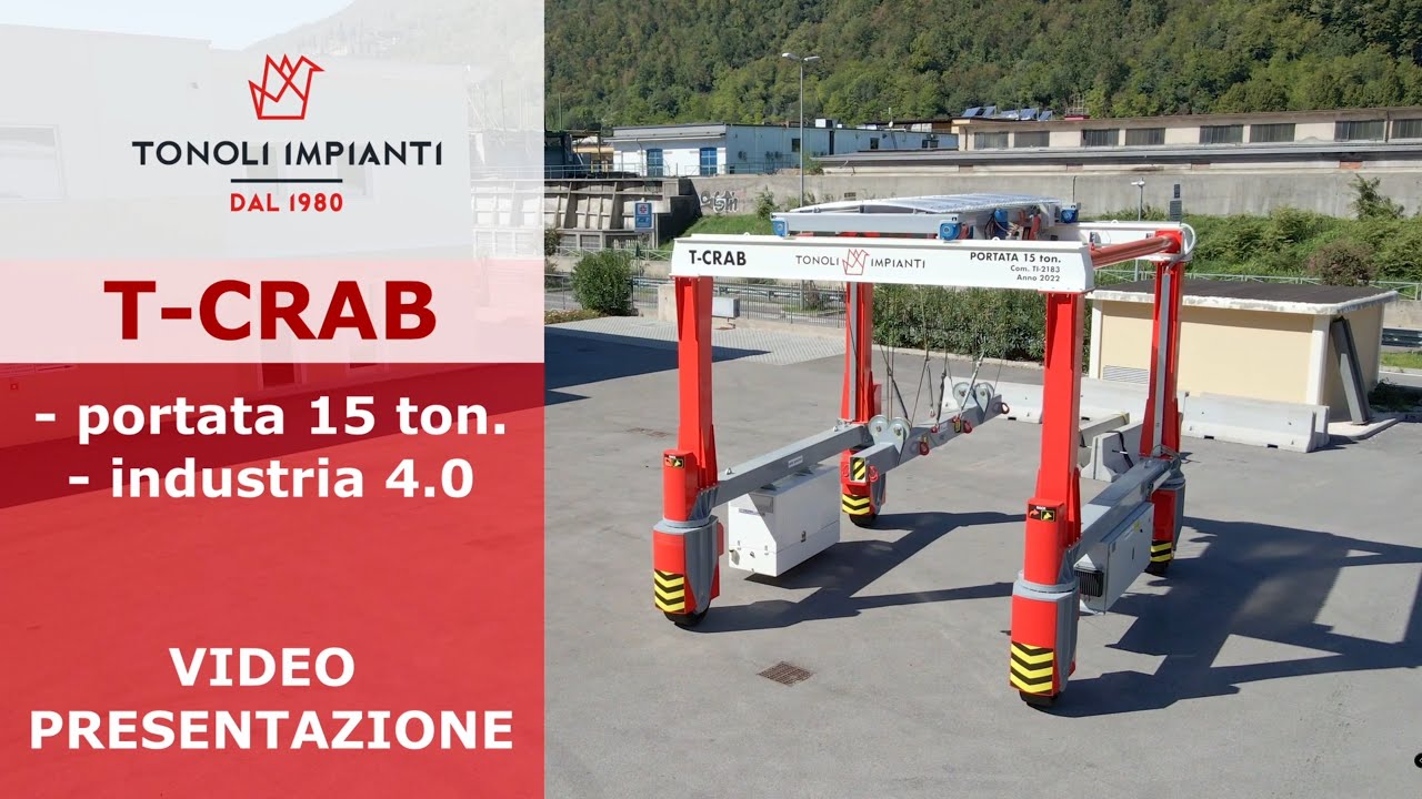 Tonoli Impianti - Presentazione T-Crab 15 Ton