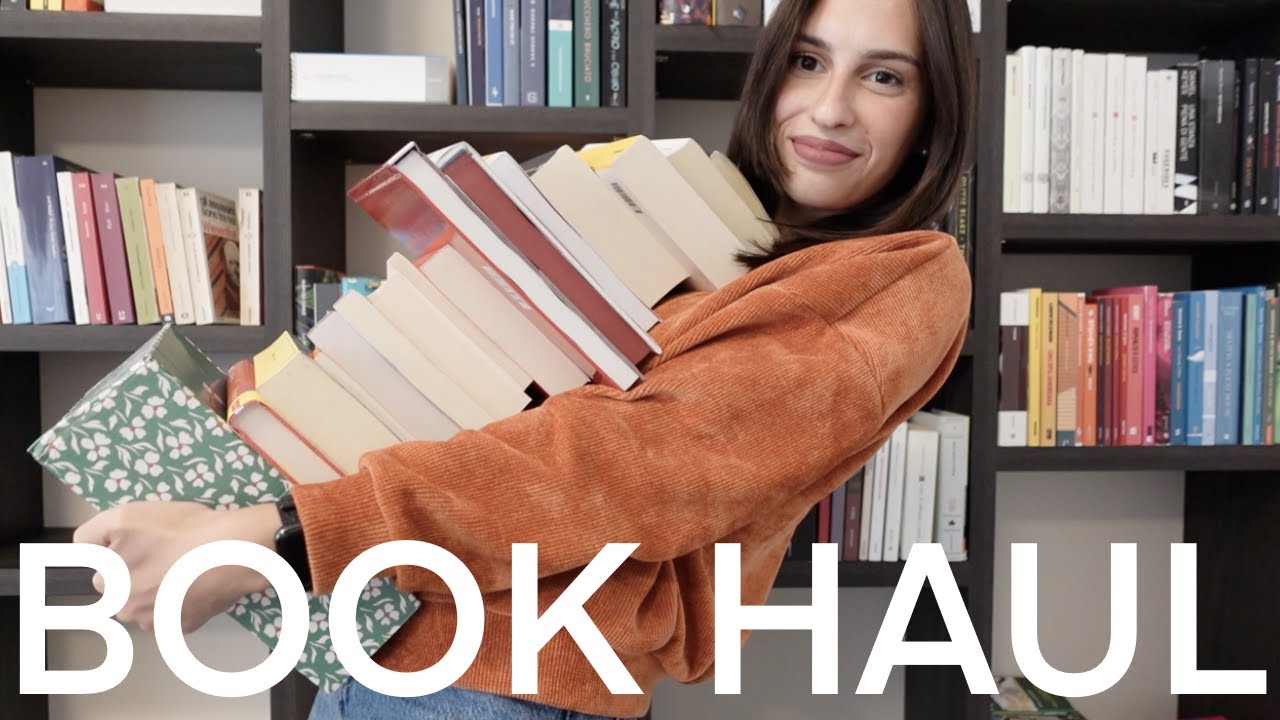 ENORMI QUANTITÀ DI LIBRI | BOOK HAUL 📚