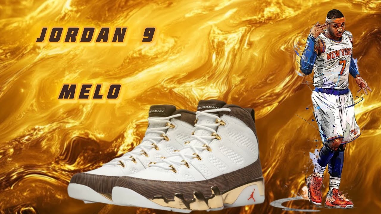 NBA 2K26 SHOE CREATOR JORDAN 9 MELO 