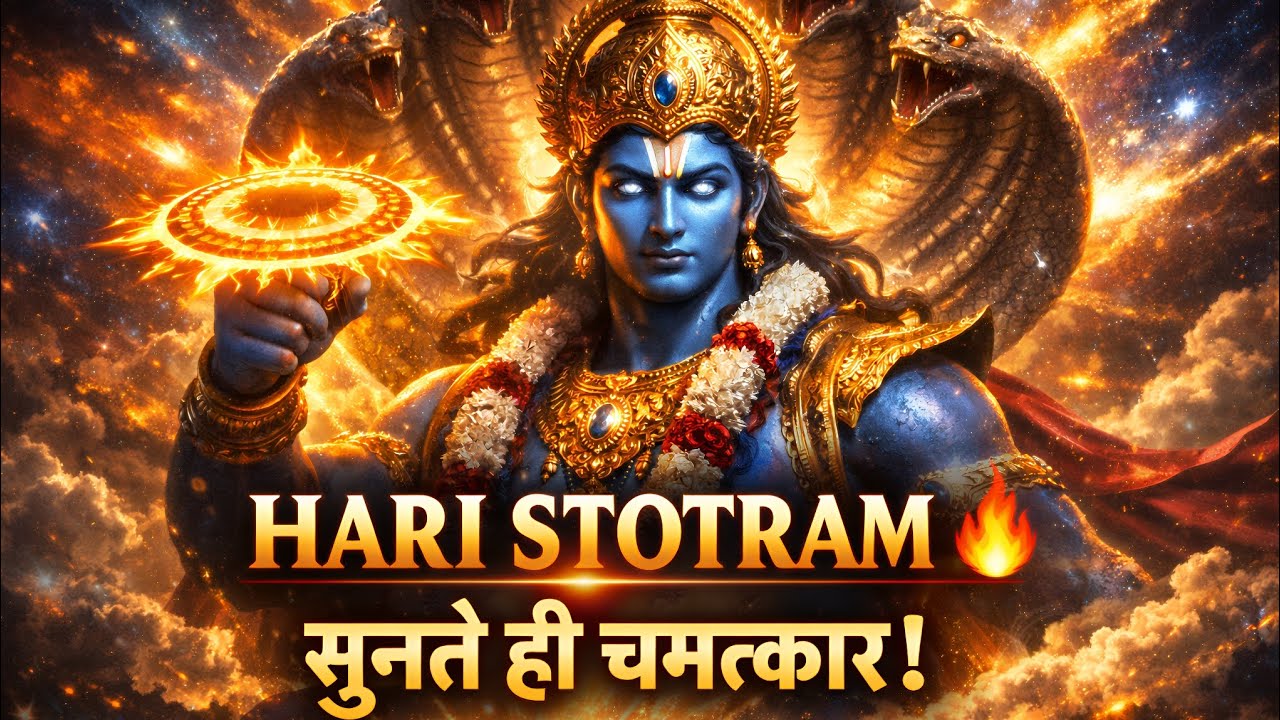  Hari Stotram 🔥 | सुनते ही चमत्कार! | सबसे शक्तिशाली विष्णु स्तोत्र 2026