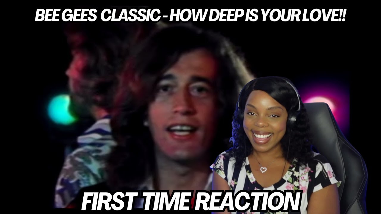 First Time Reacting to This Bee Gees Classic - How Deep Is Your Love!!