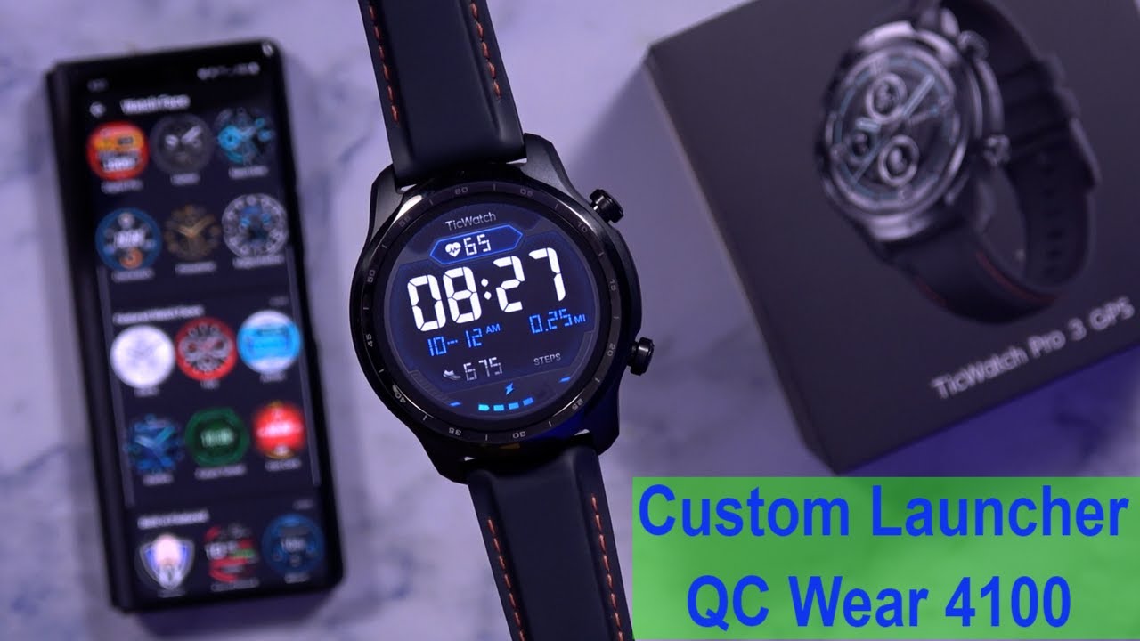 Ticwatch Pro 3 GPS Review - Wear OS With A Custom Launcher & Wear 4100, That Makes SmartWatch Better