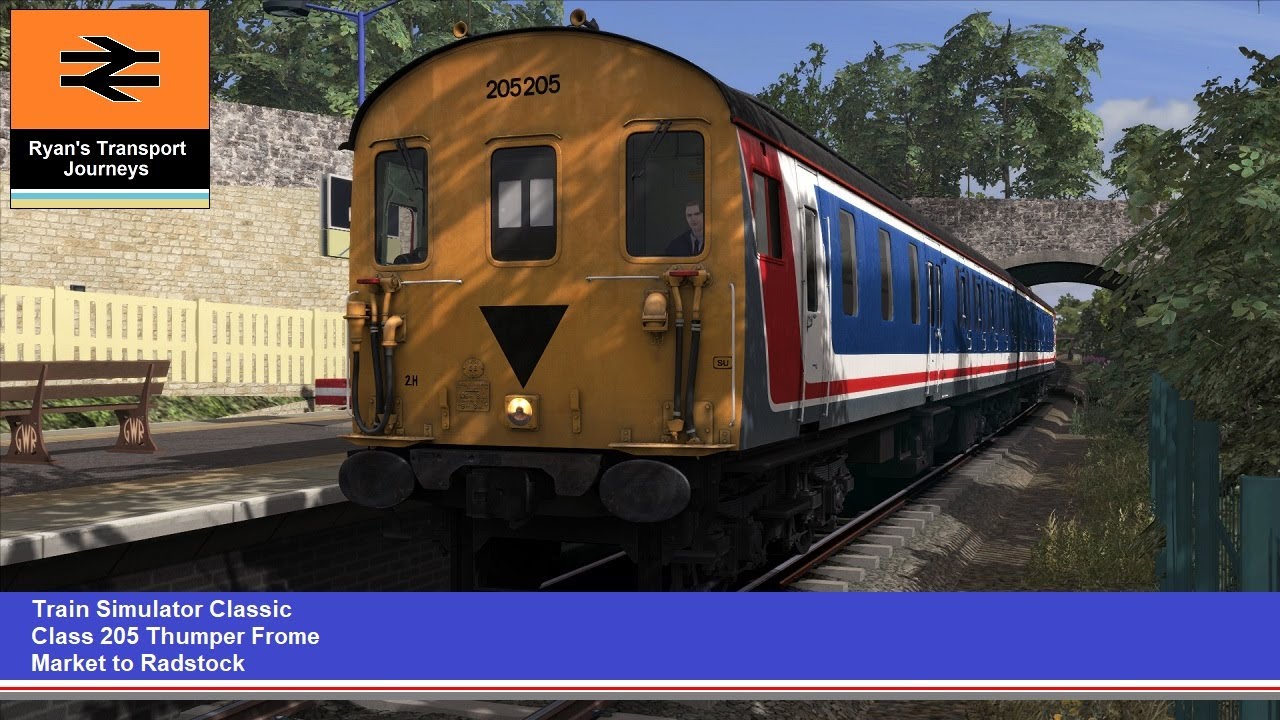 Train Simulator Classoc Class 205 Thumper Frome Market to Radstock