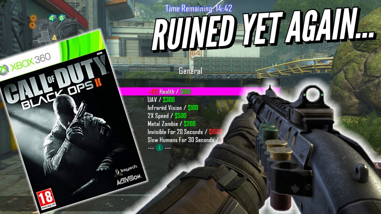 И Black Ops 2 снова испорчен... (ПОЖАЛУЙСТА, ИСПРАВЬТЕ)