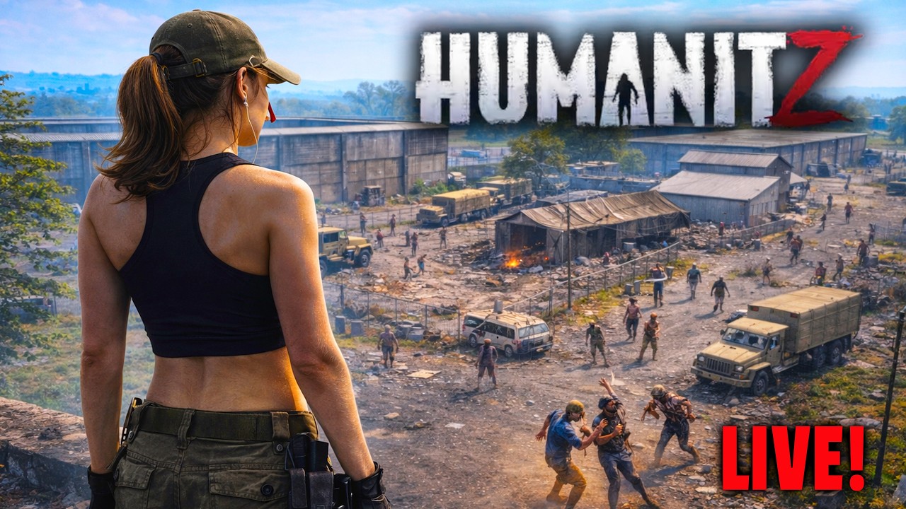 Zombies Are Going To OVERUN My Base! HumanitZ