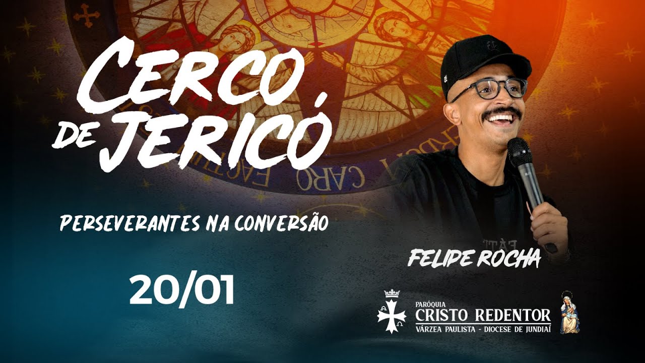 2º Dia Cerco de Jericó | Mas aquele que perseverar até o fim será salvo | 