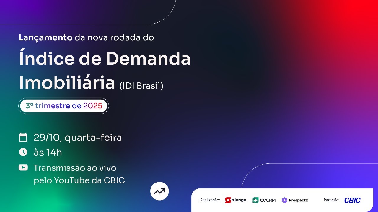 IDI- Índice Demanda Imobiliária 3ºT 2025