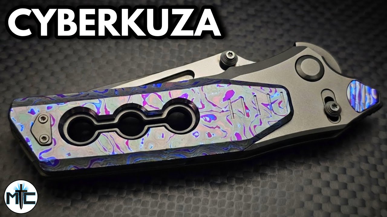 A TRUE Treasure Of The Knife World! - Poikilo / TASK Cyberkuza Folding Knife - Overview and Review 