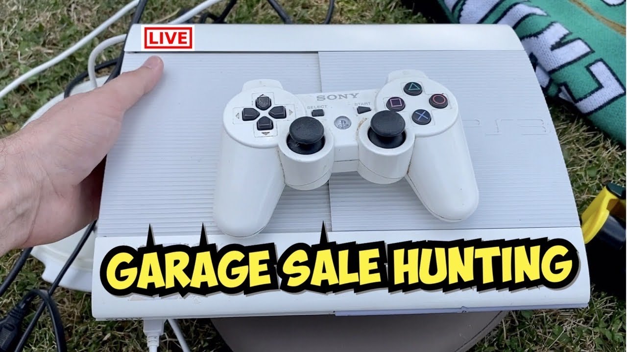 Garage Sale Hunting - Super Slim PS3, Video Games, Collectibles and More