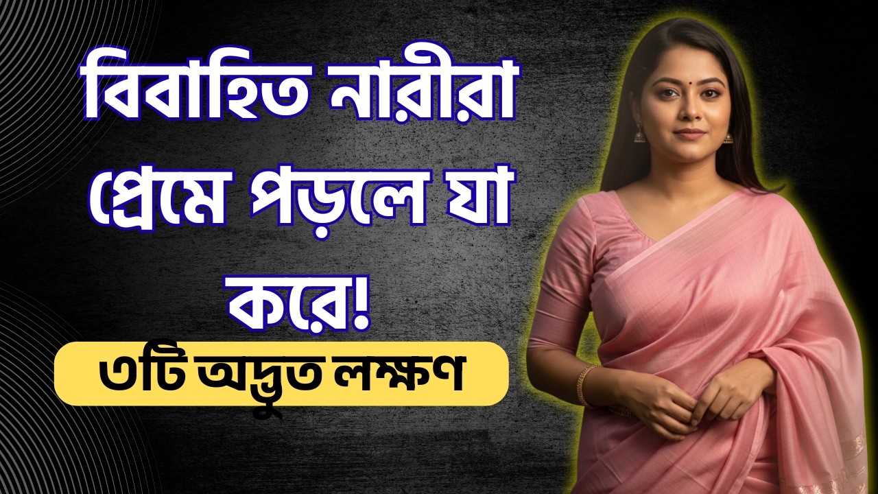 বিবাহিত নারীরা প্রেমে পড়লে যা করে! | ৩টি অদ্ভুত লক্ষণ যা সাধারণ নয়