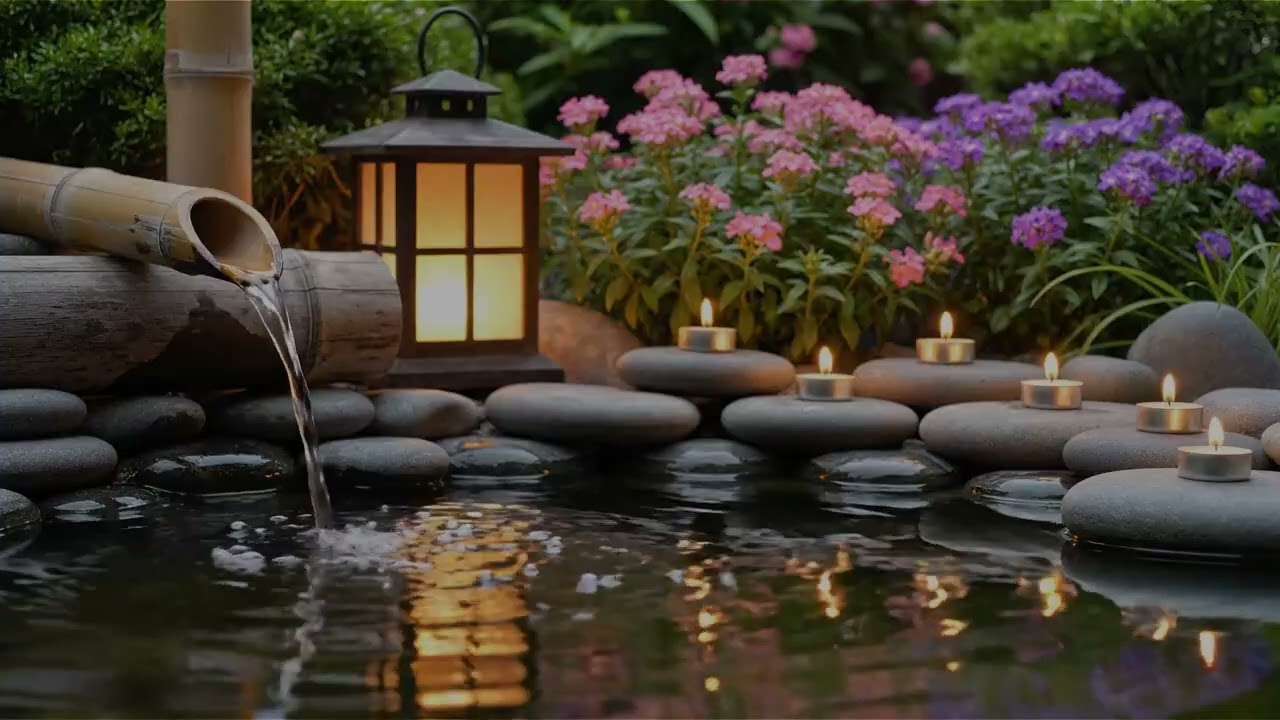 Peaceful Healing Piano & Calm Water Ripples 🌿 Wash Away Stress, Soothe Anxiety and Depression