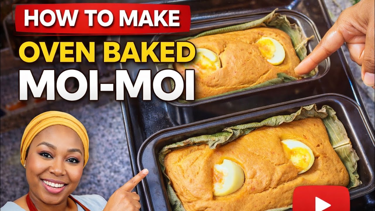 How to Make Perfect Oven-Baked Moi Moi | No Steaming, No Stress #nigeriancuisine 