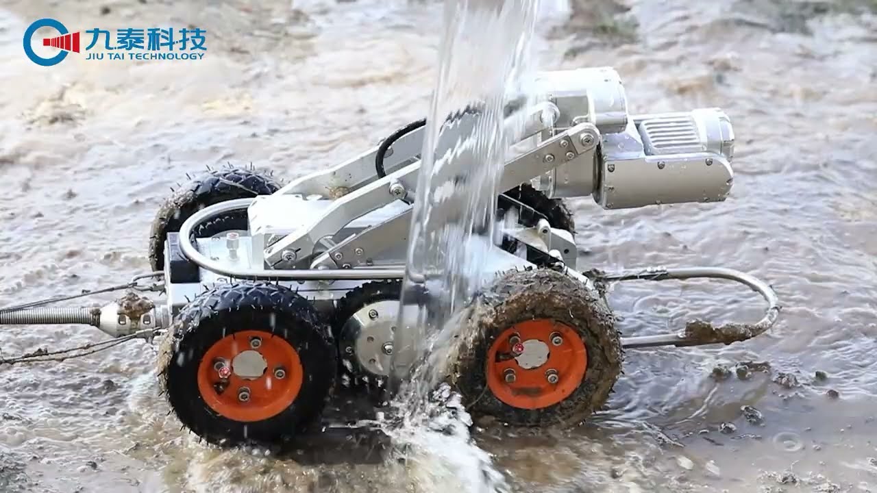 What are the functions of the Jiutai GT108 sewer crawler robot?