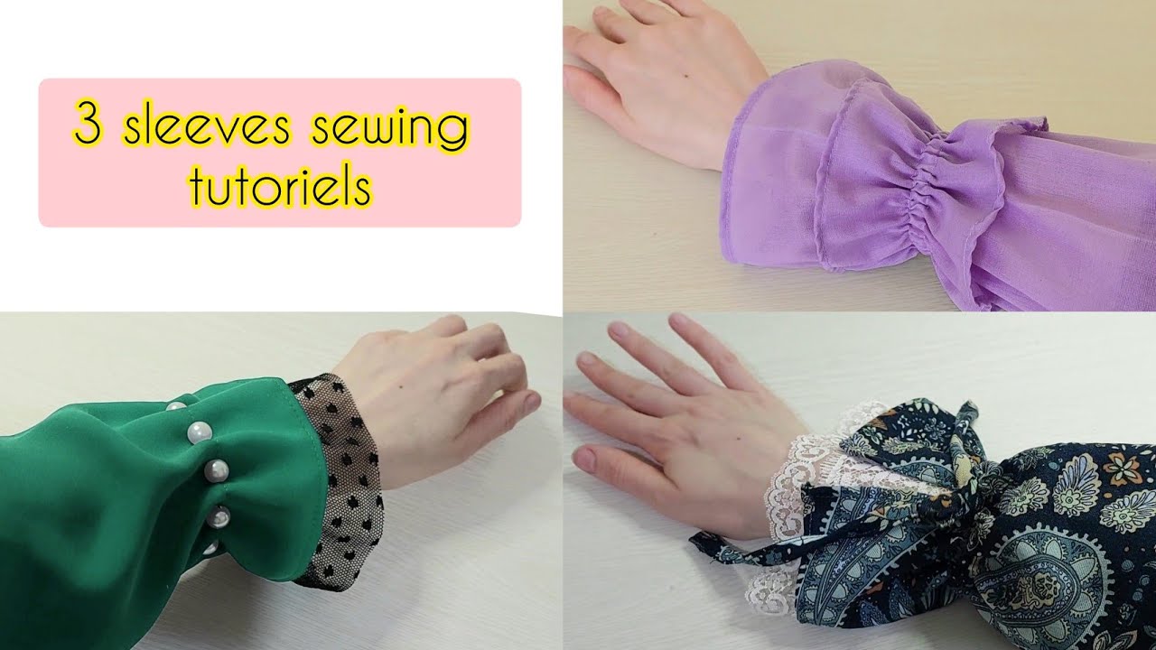 Best Tutoriels⚡️Amazing sleeves designs for lovers sewing [[ BeSewCrafty]]