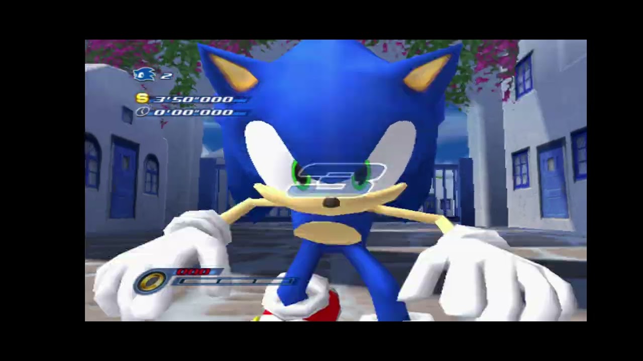 Sonic unleashed on Android  using a PS2 emulator 